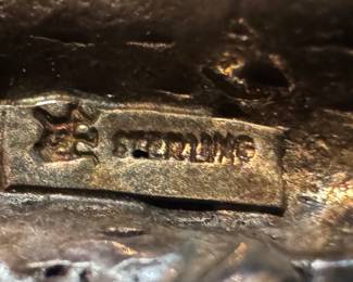 Sterling Silver Marcasite Hummingbird Pin