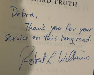 "Long Road to Hard Truth" Autographed by Robert L. Wilkins
