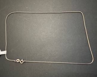 Sterling Silver Necklace