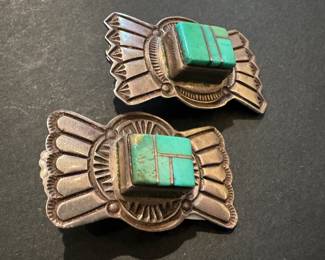 Sterling Silver & Turquoise Earrings