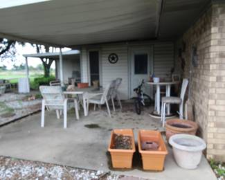 Patio Furniture. Planters.