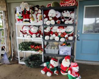 Christmas Bears/Santas & Ladders