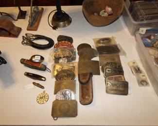 Belt Buckles/Knives