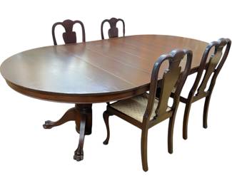 Dining table and chairs (sold separately or together)
Located at store- no appointment needed