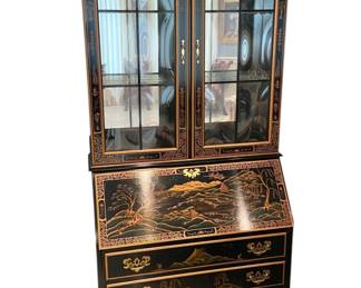 Vintage chinoiserie secretary desk
Located in Houma- appointment needed