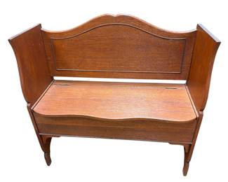 Antique bench with storage
Located at store- no appointment needed