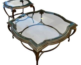 Metal/glass coffee table and end table (sold separately)
Located in Houma- appointment needed