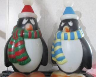 Vintage 28" Chilly Willy Blow Molds