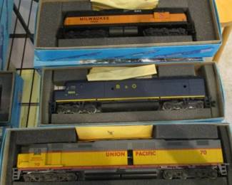 HO Train Engines "New In Boxes"