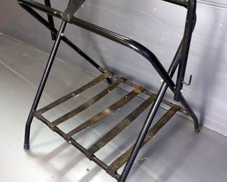Folding Metal Saddle Rack