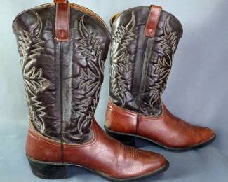 Texas Brand Boots Magic-Flex Cowboy Boots with Box