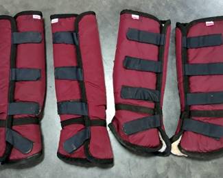 Courbette Horse Shipping Boots - Set of Four