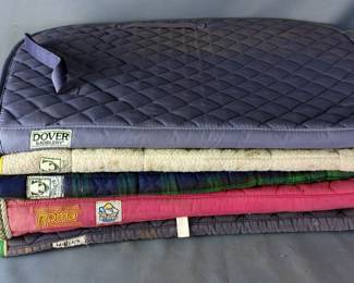 Dover, Roma, Millers And Wilkers Saddle Pads, Qty 5