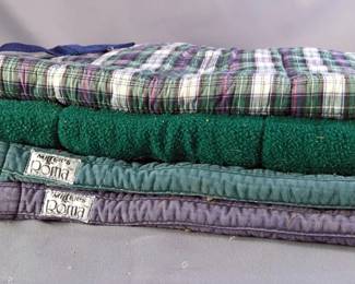 English Saddle Pads, Qty 4