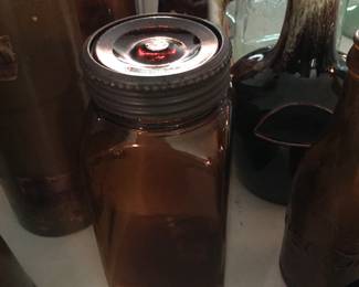 Brown jar $25