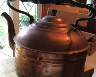 Copper Ex large tea pot