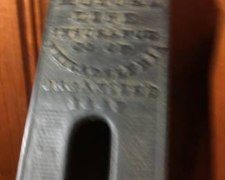 Cast iron  match holder