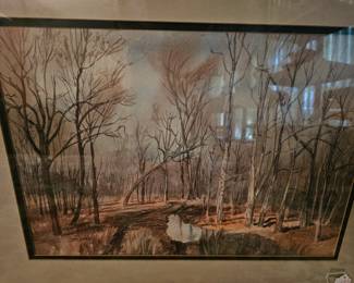 2- Jim Jones watercolor paintings