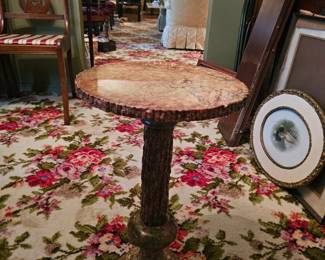 vintage Italian Pink Marble table