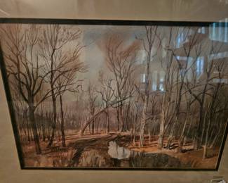 2- Jim Jones watercolor paintings