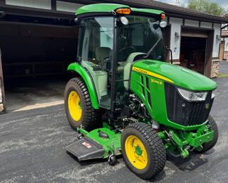 Comes with front snowblower/weight Box and mower
