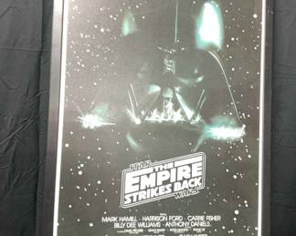 Star Wars The Empire Strikes Back Framed Movie Poster