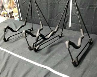 Pair of A Frame Guitar Stands