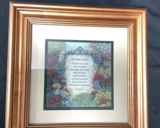 Framed Prayer of Jabez