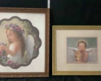 Framed Angel Paintings