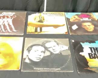 43 Piece Collection of Vinyl Records from Various Artists