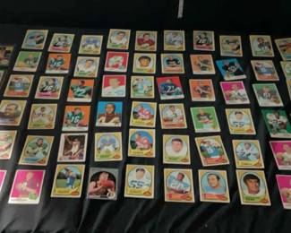 91 Piece Collection of Baseball, Basketball Football Cards