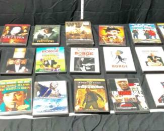 Collection of 50 DVDs