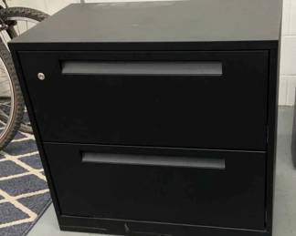 Black Filing Cabinet