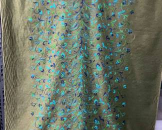 Embroidered Tapestry Fabric Roll