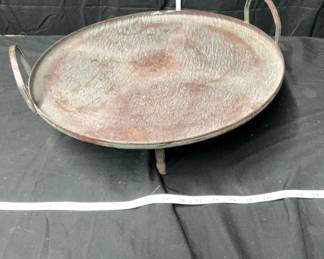 Vintage Cast Iron Round Griddle