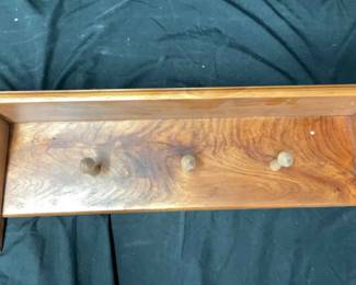 Vintage Wooden Coat Rack