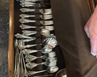 Wallace Silver, place setting for 12.