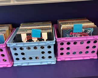 another crate of R&B and Jazz; Rock & Roll, another Rock & Roll, and Disco