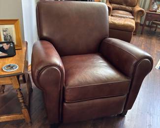 PRESALE item: Like new, excellent, leather Barcalounger, recliner. New is $1,800, that isn’t our price, contact Seller for the fantastic deal!