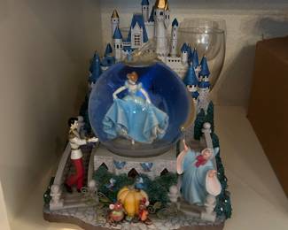 Disney Cinderella Castle lighted and musical version.