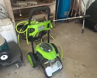 Greenworks 2000 power washer.