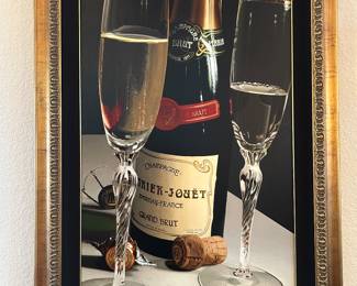 “Let’s Get Lost”, hand-signed by Thomas Arvid, on giclee on canvas. Number 326/375. Exquisite custom frame with light. Smoke-free home. Excellent, mint condition.