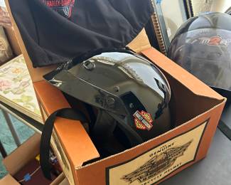 2002 - Harley Davidson, Spoker, Gloss Black, helmet