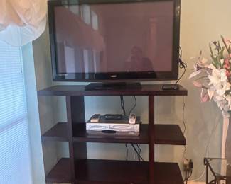 TV sold separately from the stand.