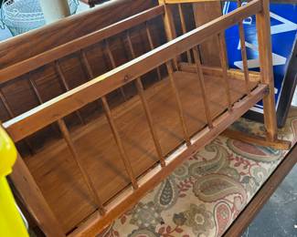Antique doll bed