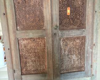 Antique pie safe