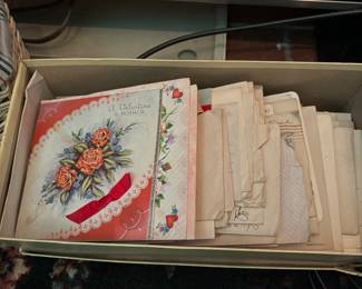 Very old cards and letters