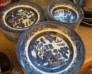 Blue Willow dishes