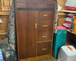 Beautiful antique art deco armoire from the 1940’s