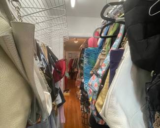 HUGE purse collection
